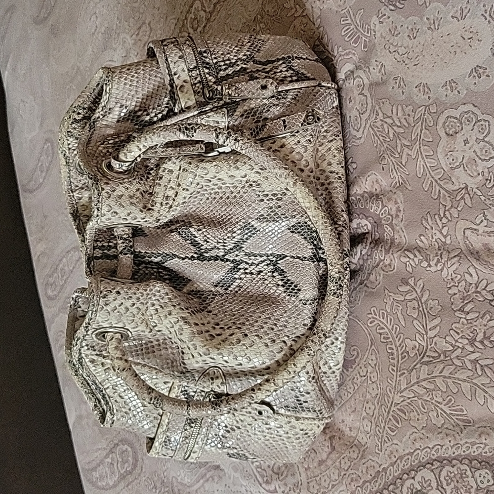 Cole Haan Embossed Python Bag - image 1